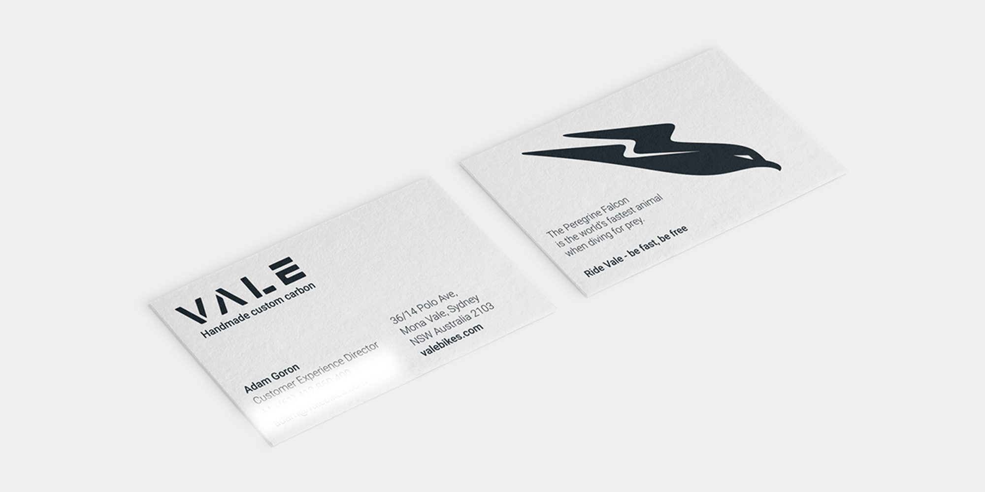 Vale Bikes logo design brand identity Samadara Ginige